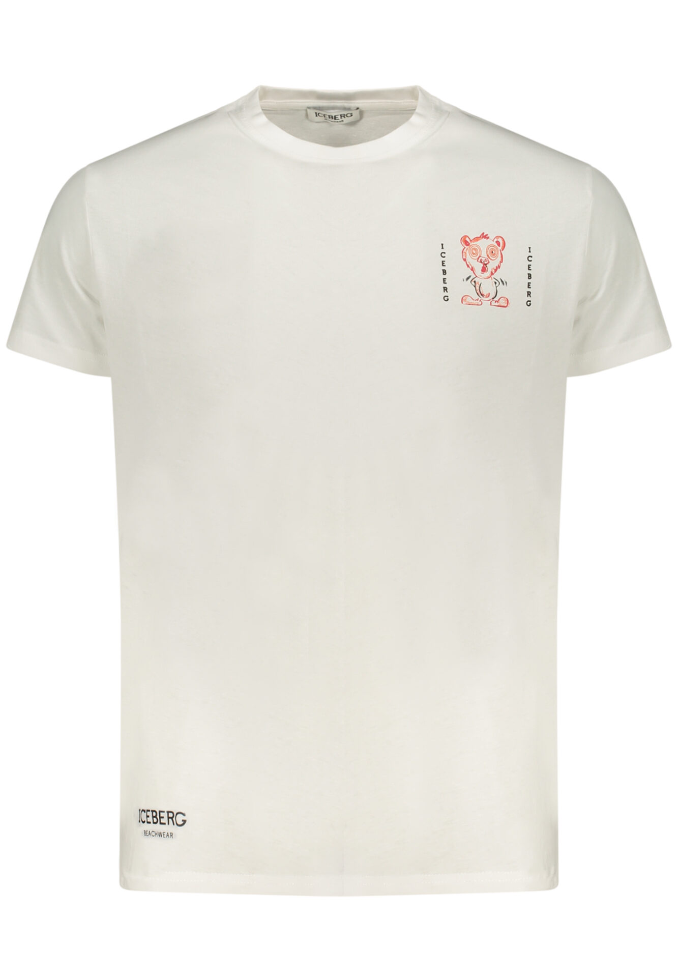 ICEBERG MEN'S SHORT-SLEEVED T-SHIRT WHITE