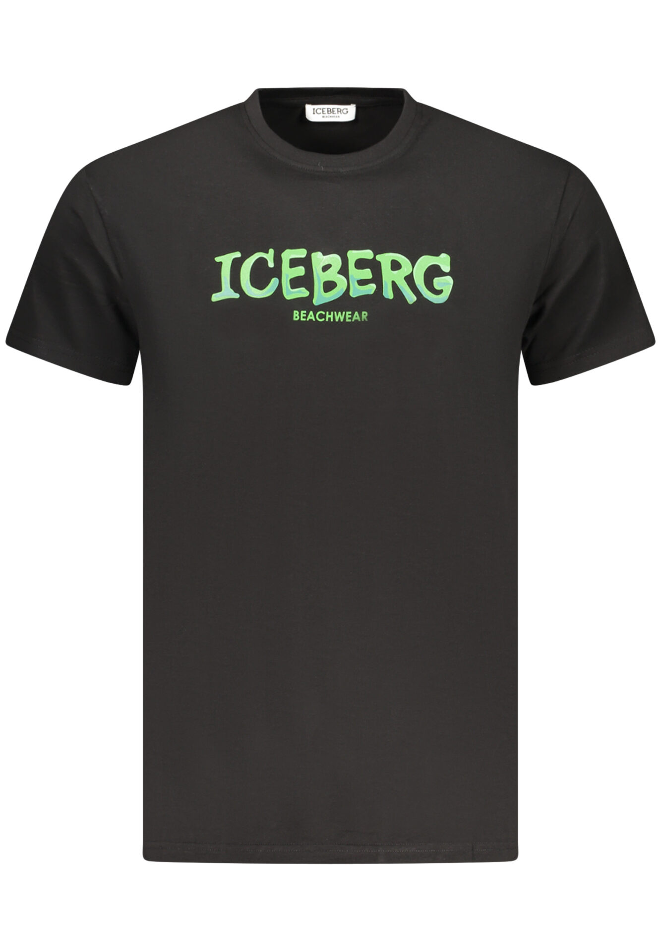 ICEBERG MEN'S SHORT-SLEEVED T-SHIRT BLACK