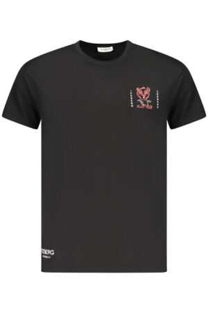 ICEBERG MEN'S SHORT-SLEEVED T-SHIRT BLACK
