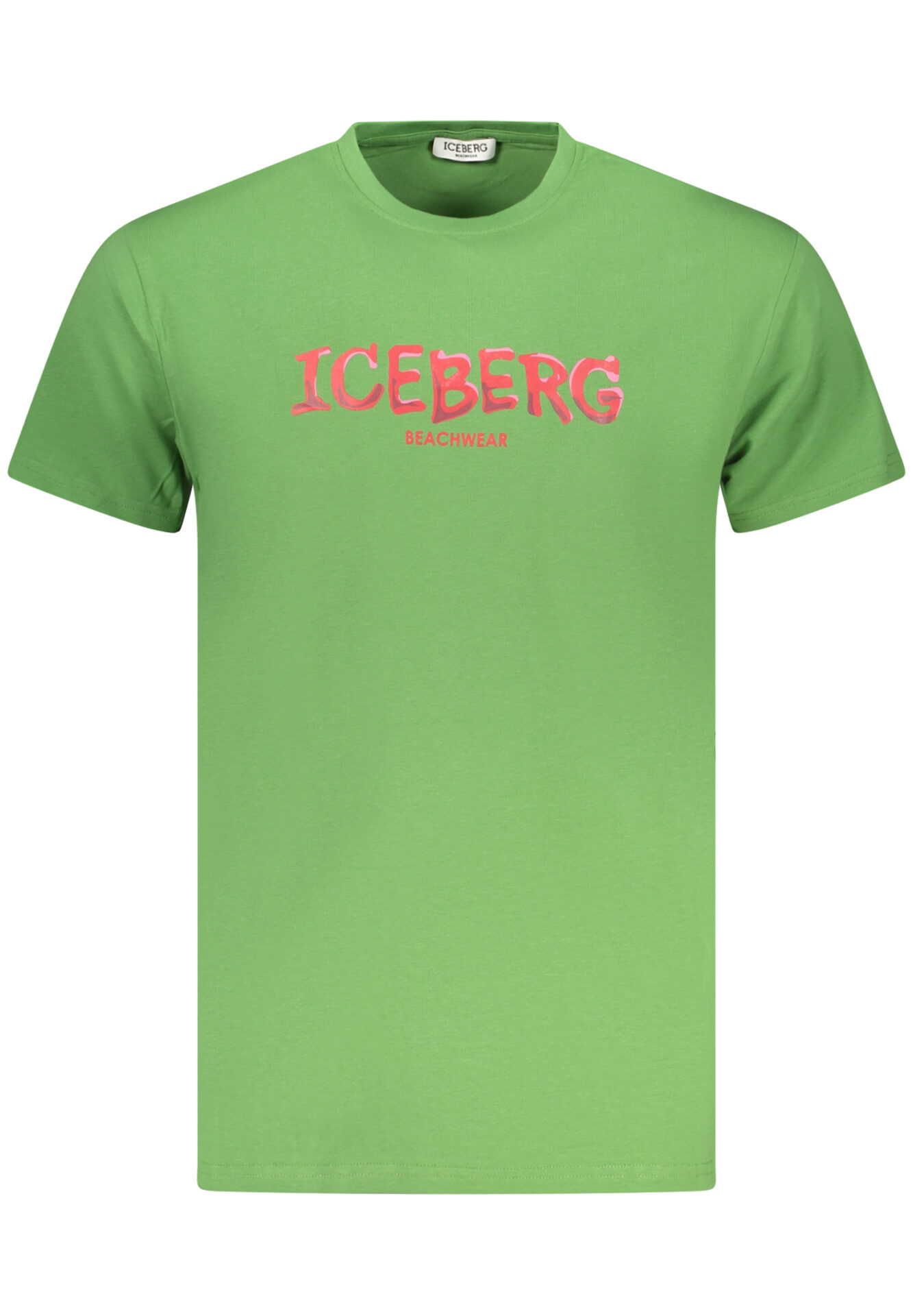 ICEBERG MEN'S SHORT-SLEEVED T-SHIRT GREEN
