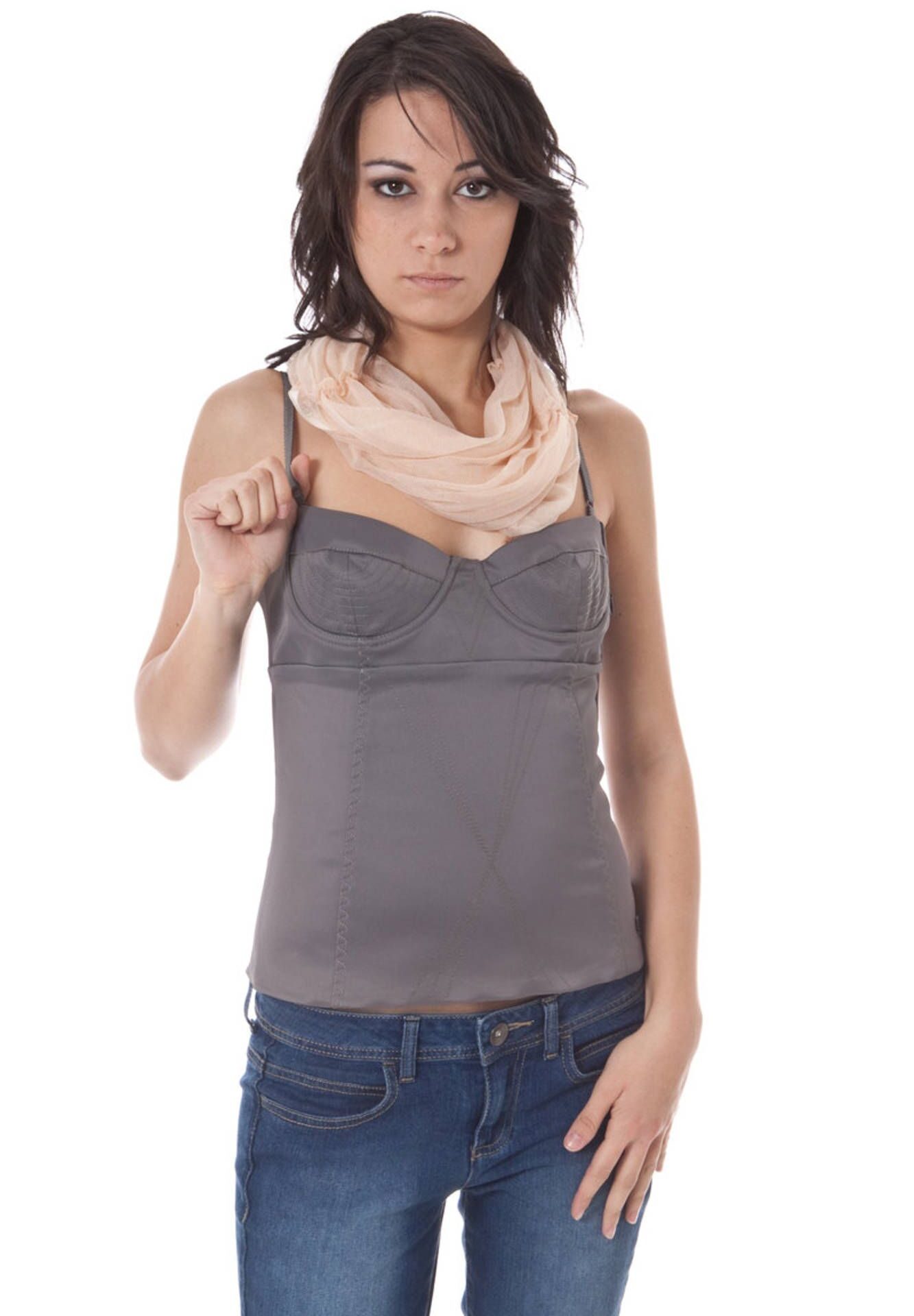 JOHN GALLIANO TOP WOMAN GRAY