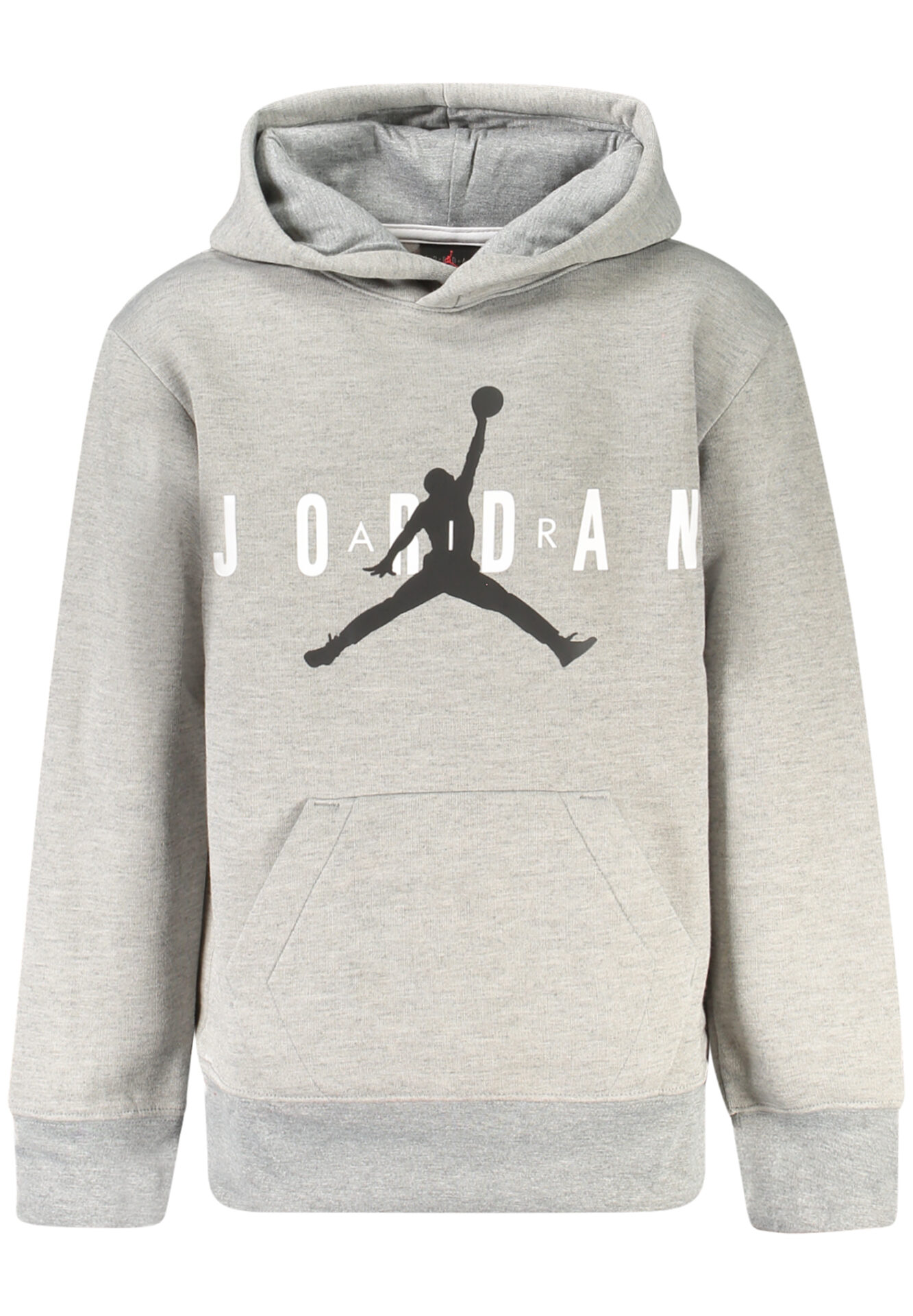 JORDAN MEN'S GRAY ZIP-UP SWEATSHIRT