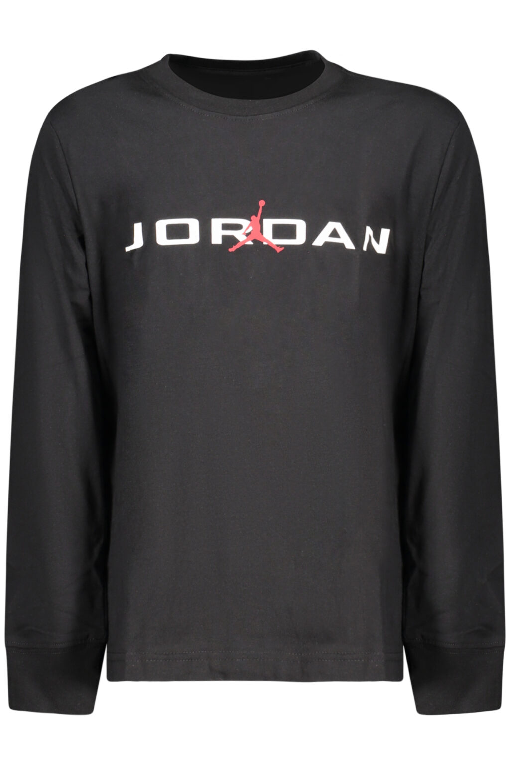 jordant-shirtmanichelunghebambinonero_1 JORDAN Vaikiški Juodi Marškinėliai su Ilgomis Rankovėmis