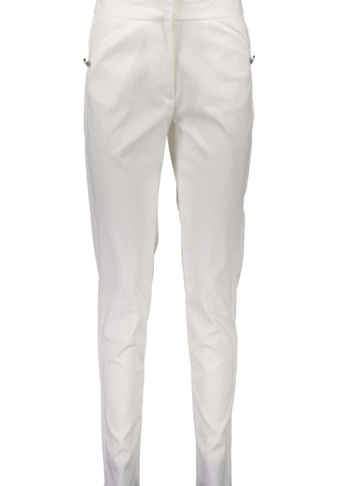 JUST CAVALLI WOMEN'S WHITE TROUSERS