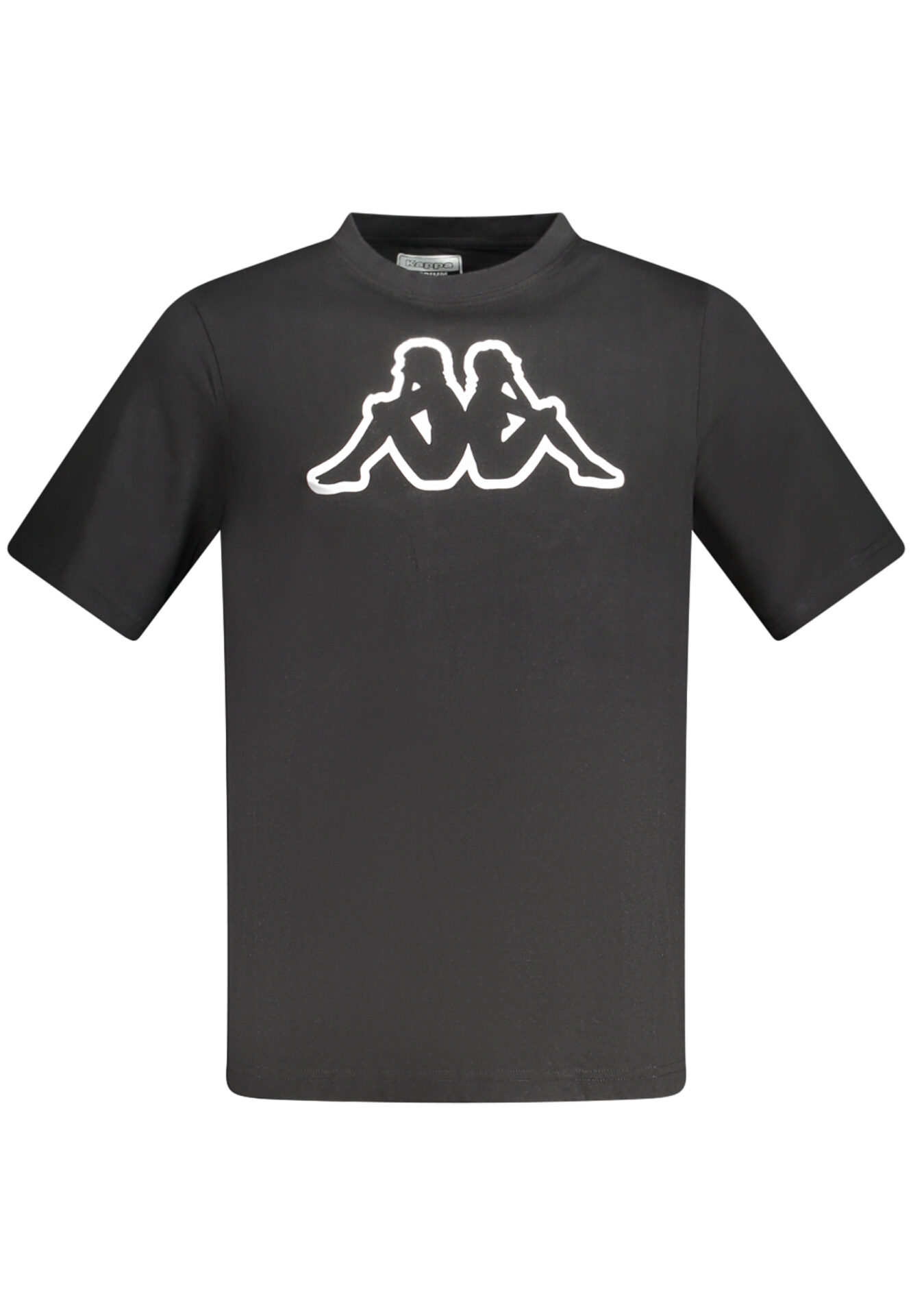 KAPPA SHORT SLEEVE T-SHIRT MEN BLACK