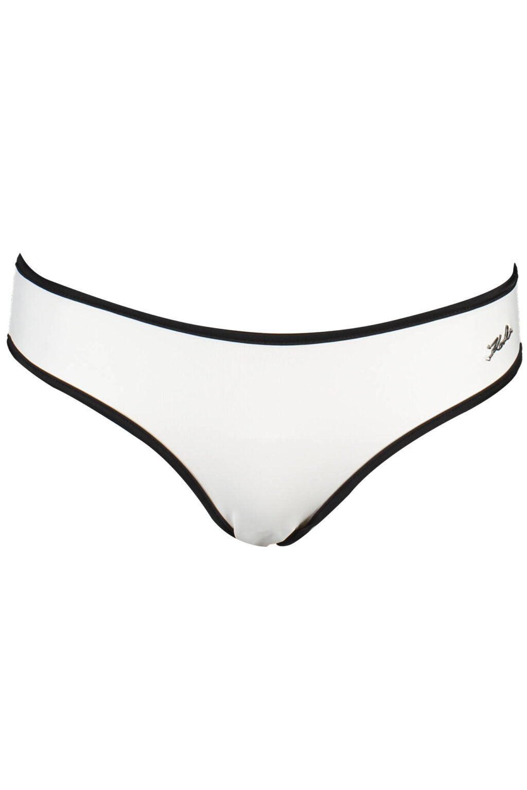 karllagerfeldbeachwearcostumepartesottodonnabianco_1 KARL LAGERFELD BEACHWEAR balta moteriškų maudymosi liemenėlių/kelnaičių apačia
