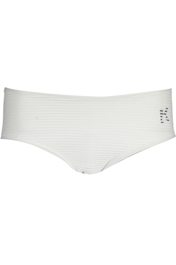 KARL LAGERFELD BEACHWEAR baltos maudymosi kostiumėlio kelnaitės