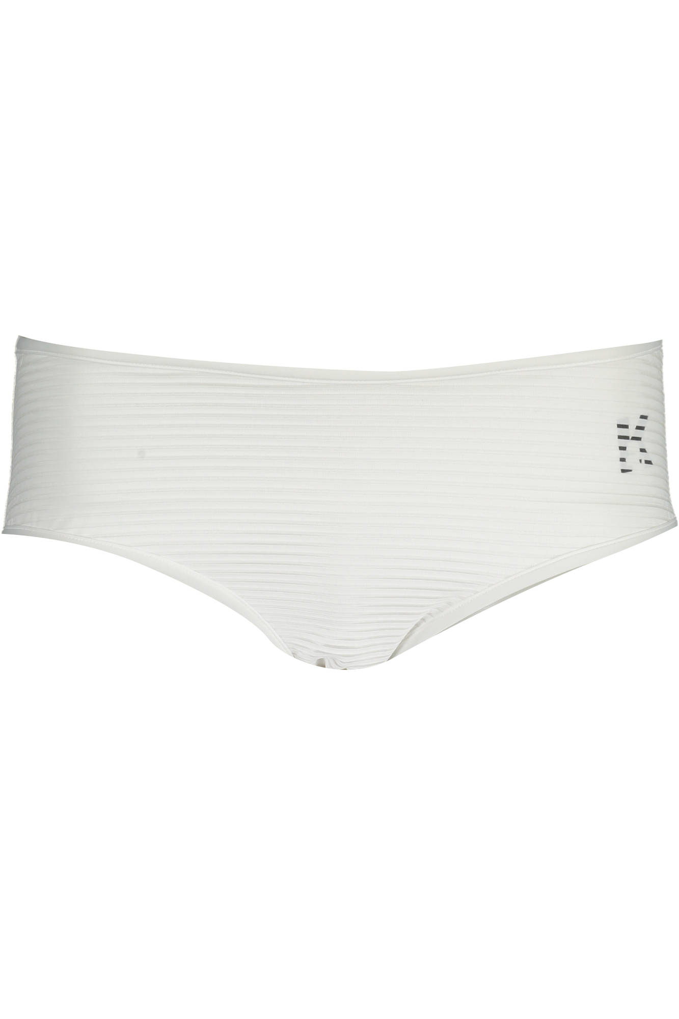 KARL LAGERFELD BEACHWEAR baltos maudymosi kostiumėlio kelnaitės KARL LAGERFELD BEACHWEAR baltos maudymosi kostiumėlio kelnaitės