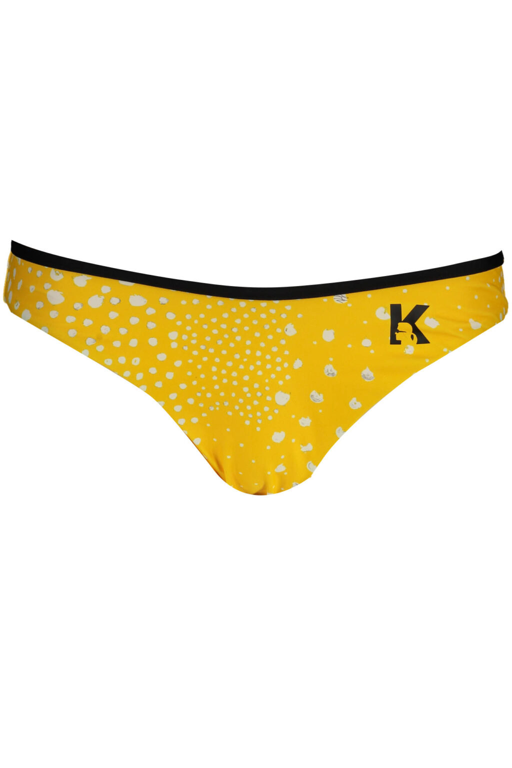 karllagerfeldbeachwearcostumepartesottodonnagiallo_1 KARL LAGERFELD BEACHWEAR geltona maudymosi kostiumėlio kelnaitės