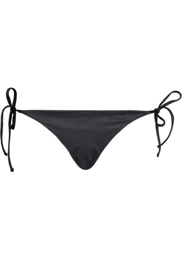 KARL LAGERFELD BEACHWEAR juodos maudymosi kostiumėlio kelnaitės