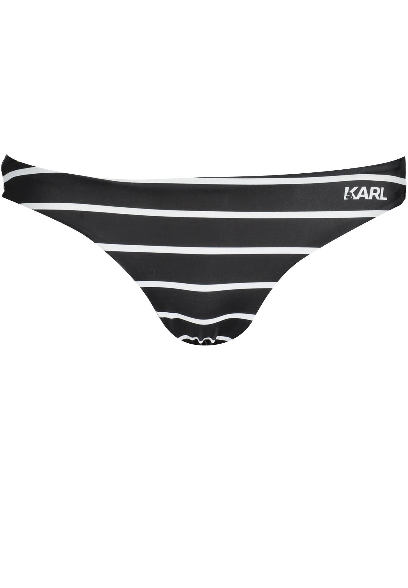 KARL LAGERFELD BEACHWEAR WOMEN'S BOTTOM SWIMSUIT BLACK