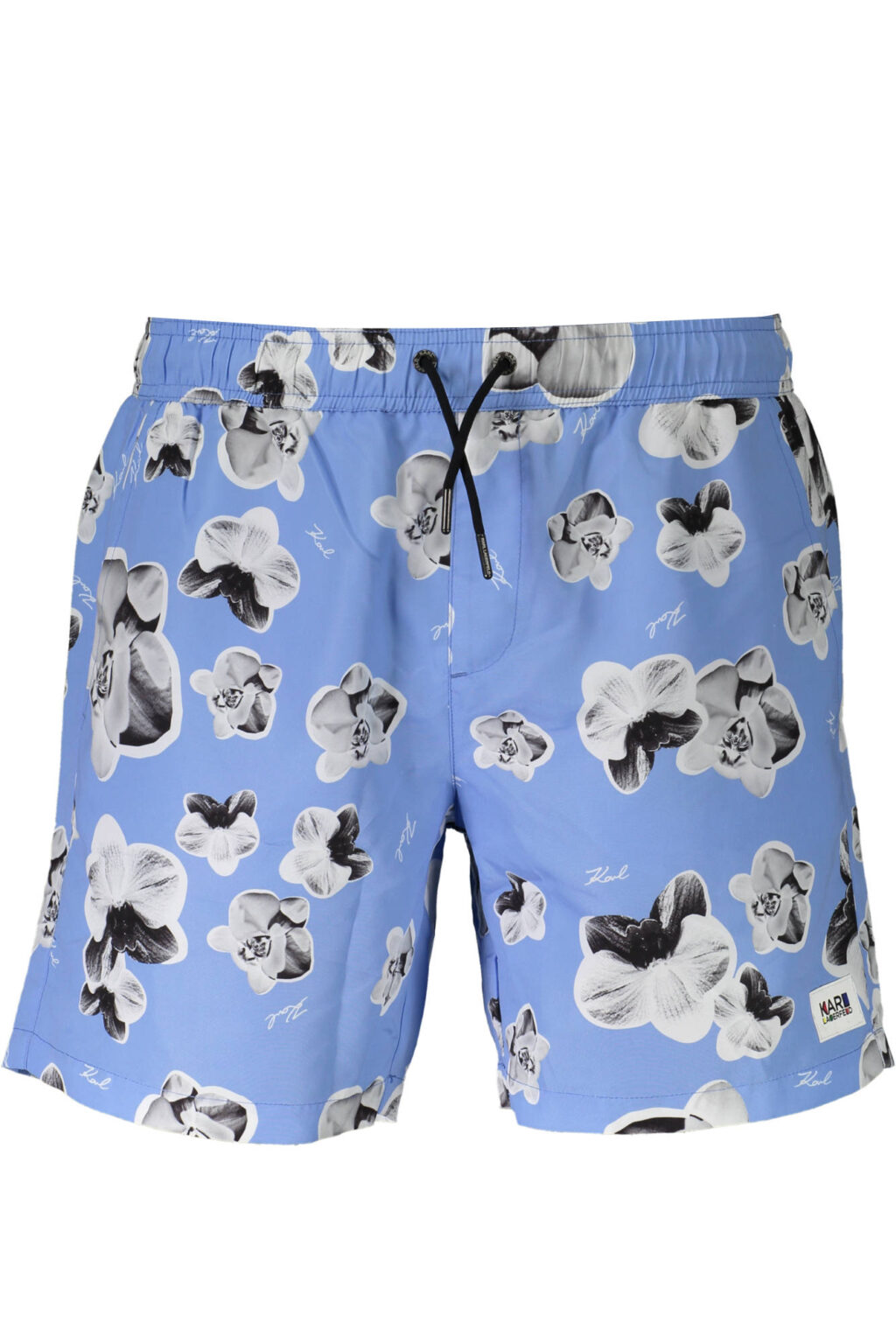 karllagerfeldbeachwearcostumepartesottouomoazzurro_1 KARL LAGERFELD BEACHWEAR mėlynos vyriškos maudymosi trumpikės