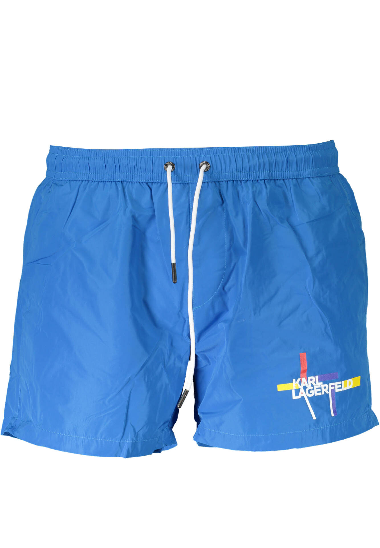 KARL LAGERFELD BEACHWEAR SWIMSUIT PART UNDER MAN BLUE