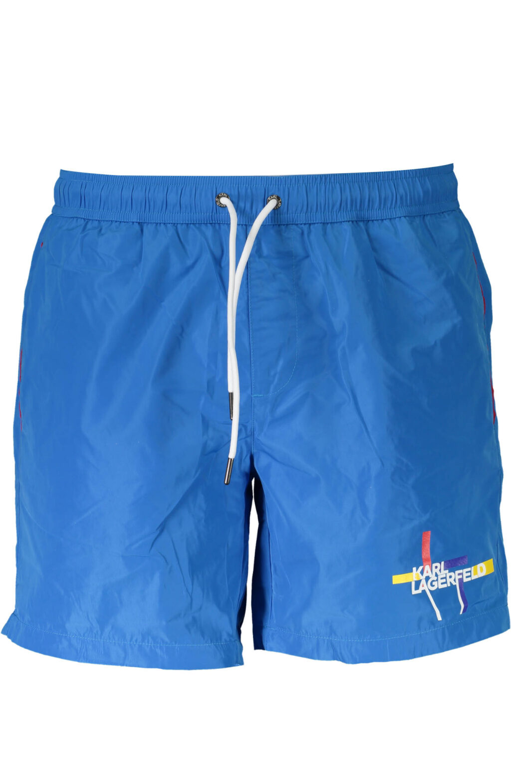 karllagerfeldbeachwearcostumepartesottouomoazzurro_1 KARL LAGERFELD BEACHWEAR mėlyna vyriškų maudymosi šortų apačia