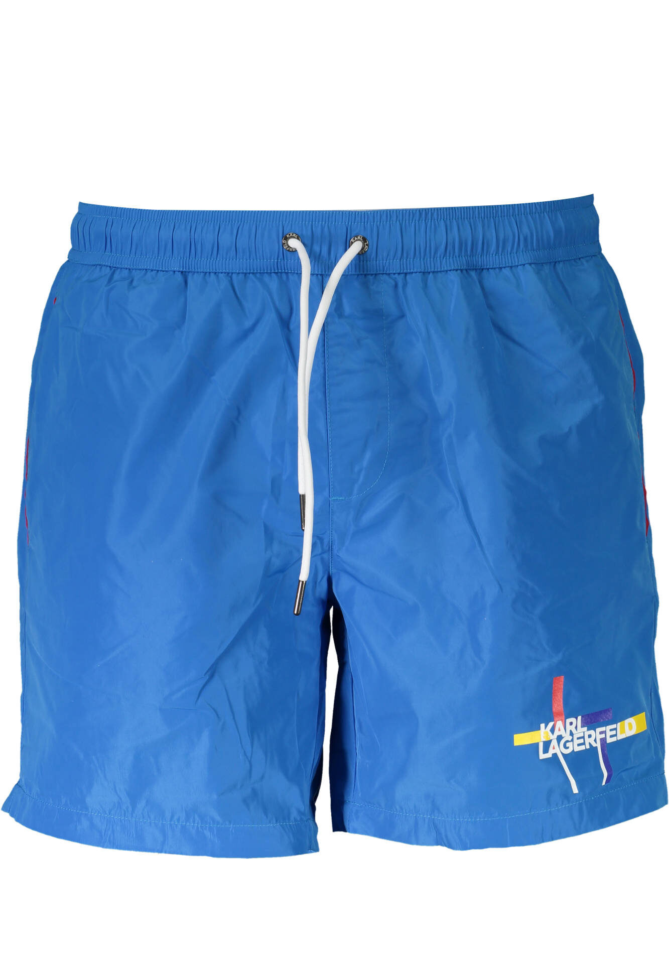 KARL LAGERFELD BEACHWEAR SWIMSUIT BOTTOM MEN BLUE