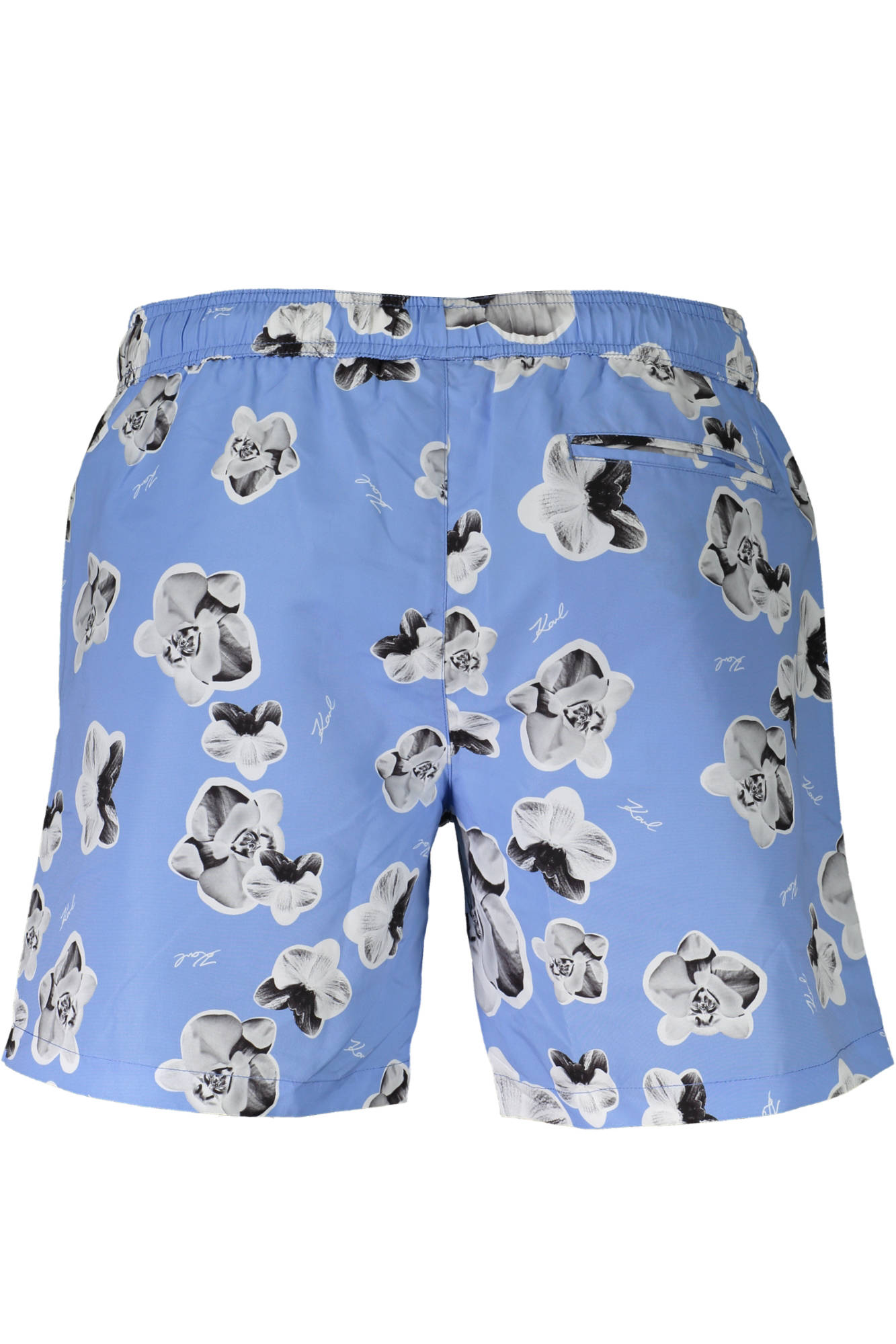 KARL LAGERFELD BEACHWEAR mėlynos vyriškos maudymosi trumpikės KARL LAGERFELD BEACHWEAR mėlynos vyriškos maudymosi trumpikės - Image 2
