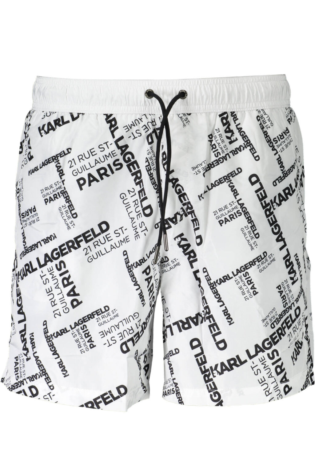 karllagerfeldbeachwearcostumepartesottouomobianco_1 KARL LAGERFELD BEACHWEAR vyriškos maudymosi trumpikės, baltos