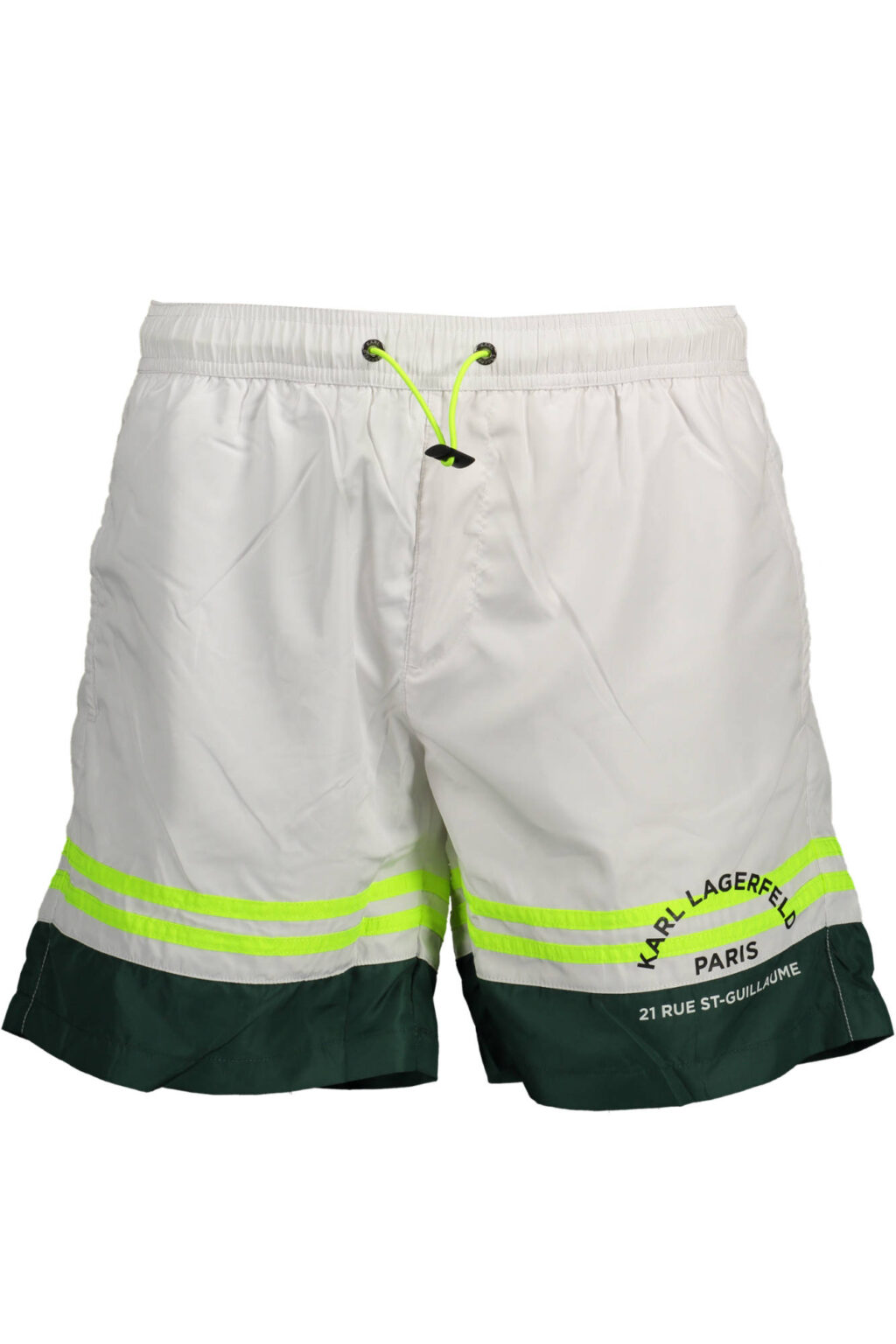 karllagerfeldbeachwearcostumepartesottouomobianco_1 KARL LAGERFELD BEACHWEAR BALTA VYRIŠKA MAUDYMOSI KOSTIUMO APATINĖ DALIS