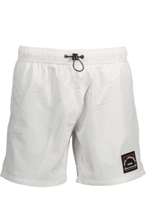 KARL LAGERFELD BEACHWEAR SWIMSUIT BOTTOM MEN WHITE