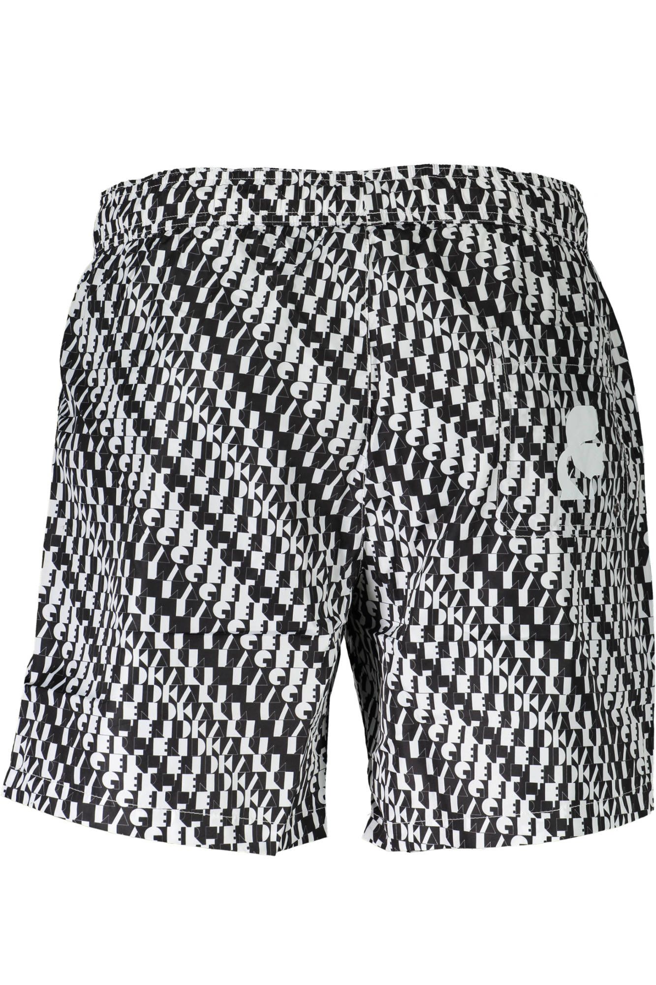 KARL LAGERFELD BEACHWEAR vyriškos maudymosi trumpikės, baltos KARL LAGERFELD BEACHWEAR vyriškos maudymosi trumpikės, baltos - Image 2