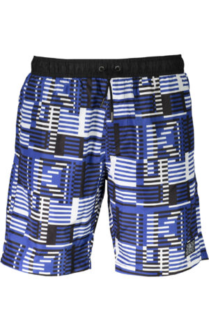 KARL LAGERFELD BEACHWEAR mėlynos vyriškos maudymosi trumpikės