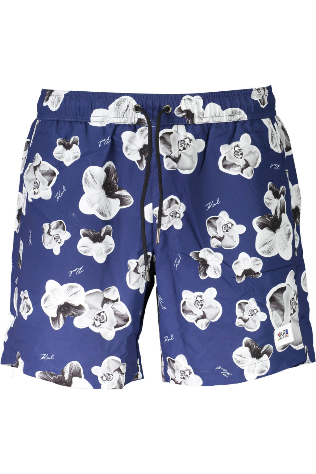 karllagerfeldbeachwearcostumepartesottouomoblu_1 KARL LAGERFELD BEACHWEAR mėlyna vyriškų maudymosi šortų apačia