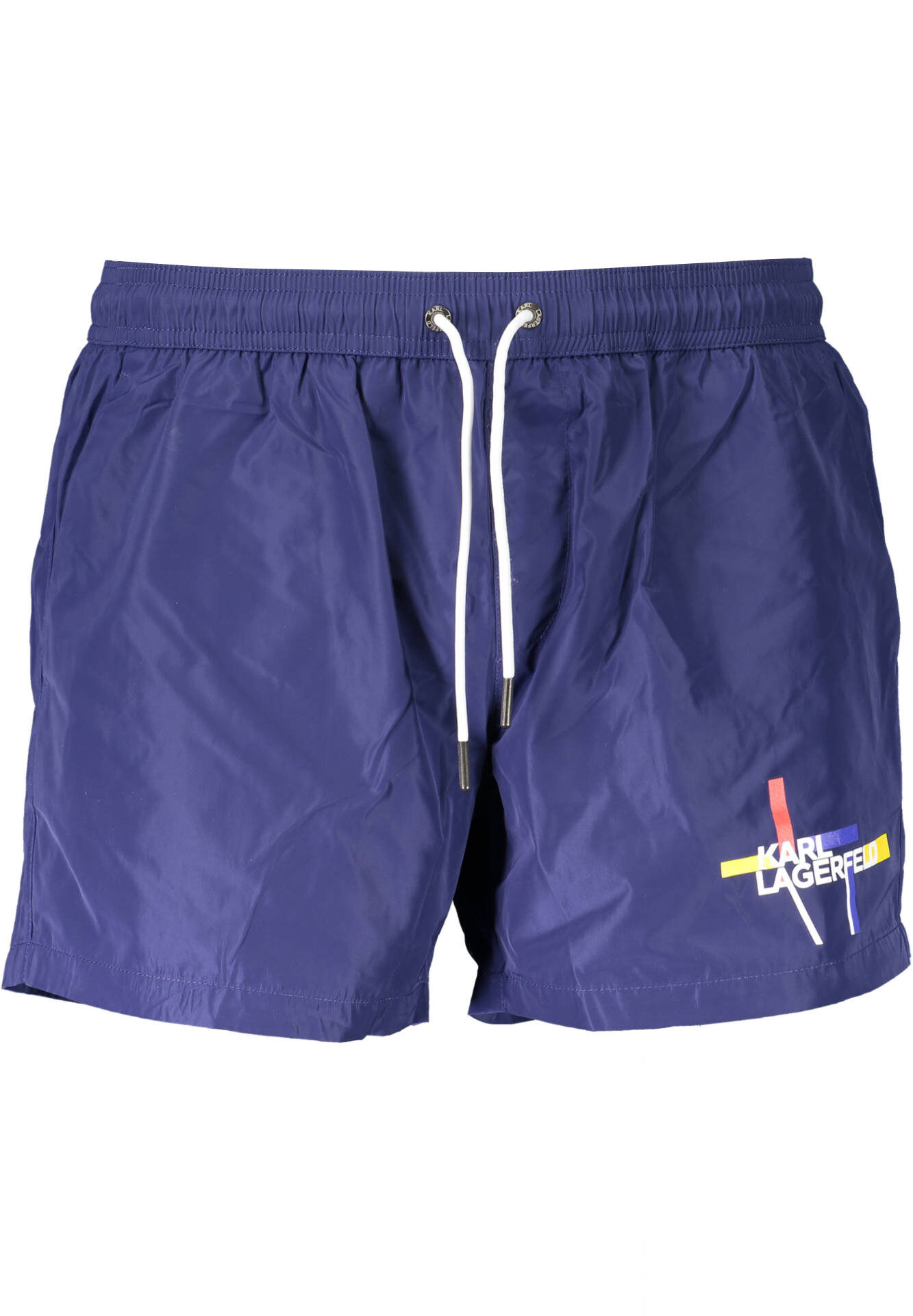KARL LAGERFELD BEACHWEAR SWIMSUIT BOTTOM MEN BLUE