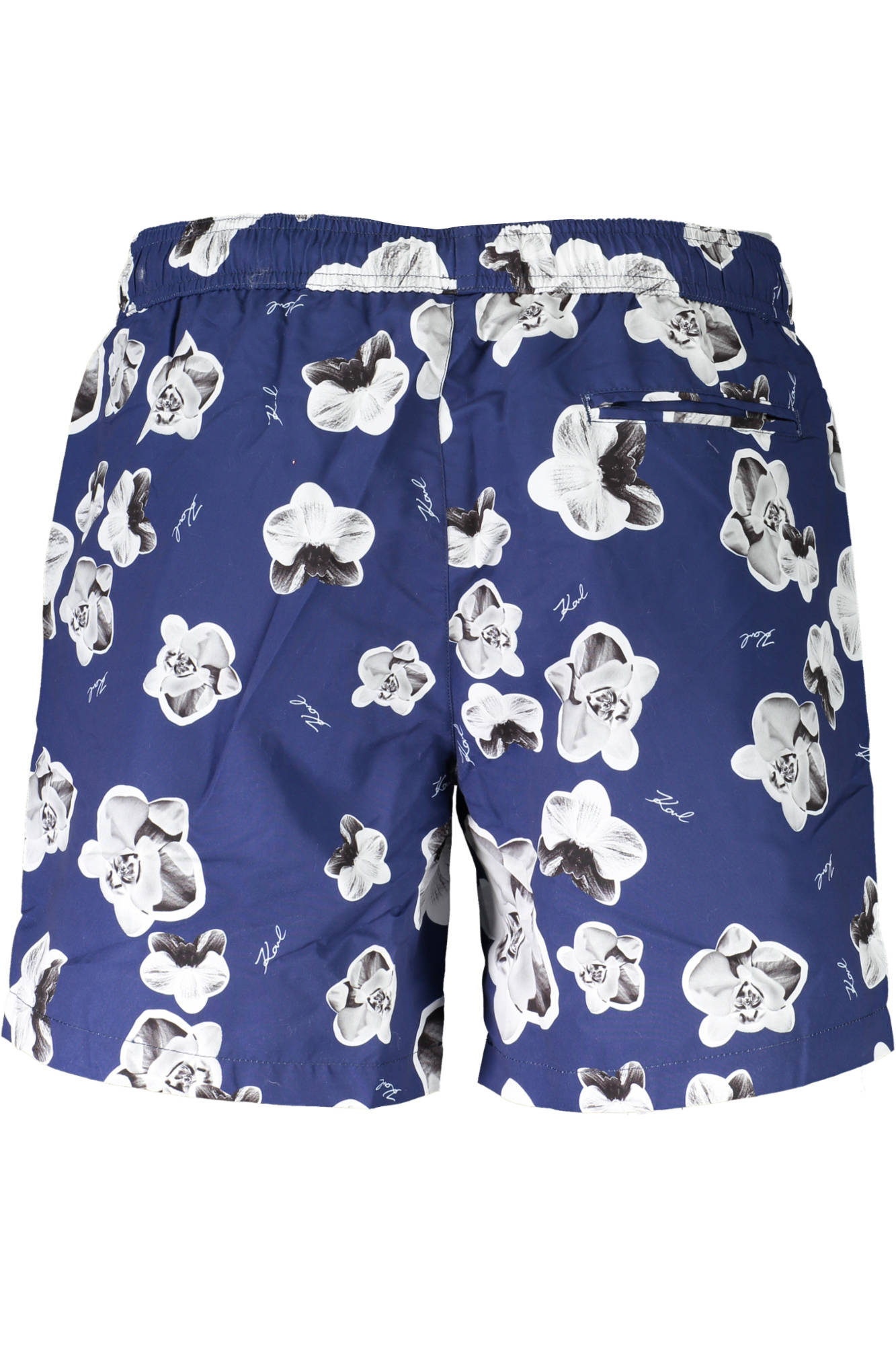 KARL LAGERFELD BEACHWEAR mėlyna vyriškų maudymosi šortų apačia KARL LAGERFELD BEACHWEAR mėlyna vyriškų maudymosi šortų apačia - Image 2