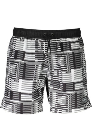 KARL LAGERFELD BEACHWEAR JUODOS VYRIŠKOS GLUŠKĖS / APATINĖ MAUDYMOSI DALIS