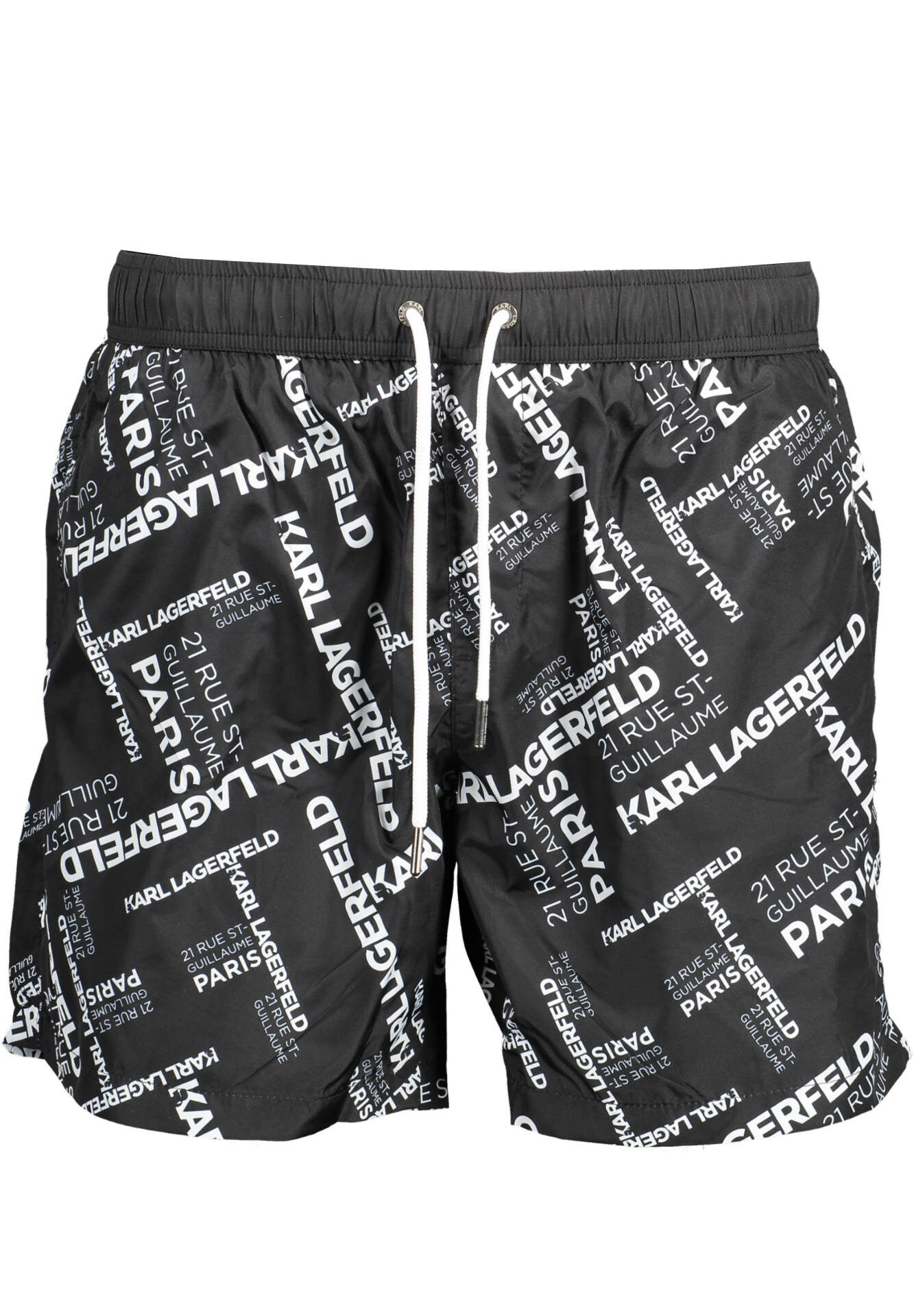 KARL LAGERFELD BEACHWEAR COSTUME PARTS UNDER MAN BLACK