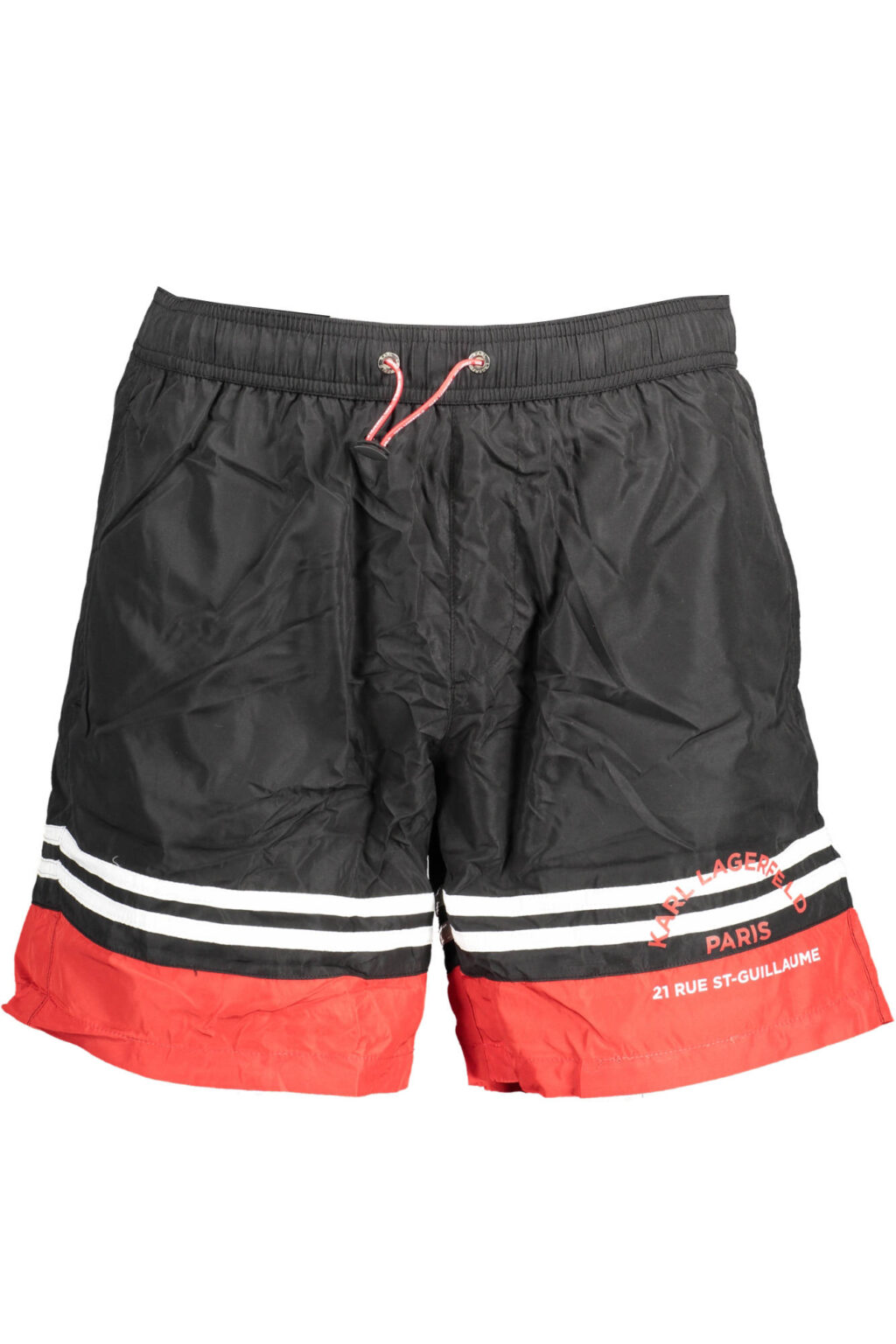 KARL LAGERFELD BEACHWEAR juoda vyriškų maudymosi šortų apačia