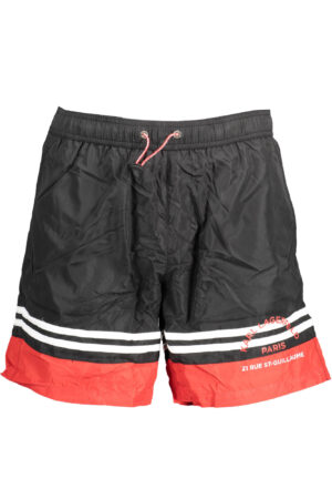 KARL LAGERFELD BEACHWEAR juoda vyriškų maudymosi šortų apačia