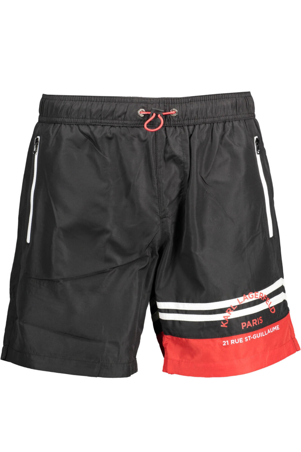 KARL LAGERFELD BEACHWEAR juoda vyriškų maudymosi šortų apačia