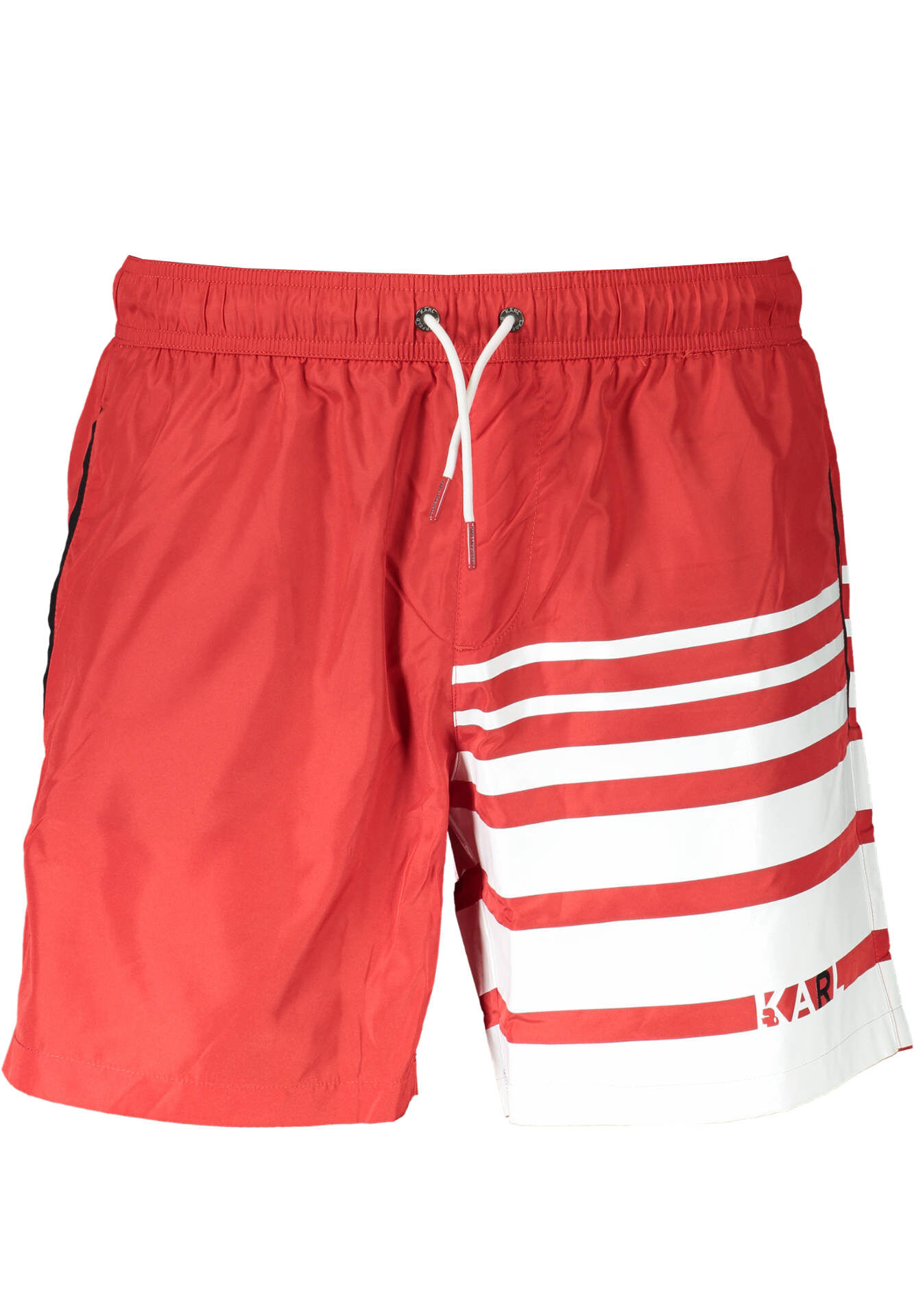 KARL LAGERFELD BEACHWEAR SWIMSUIT MEN'S BOTTOM RED