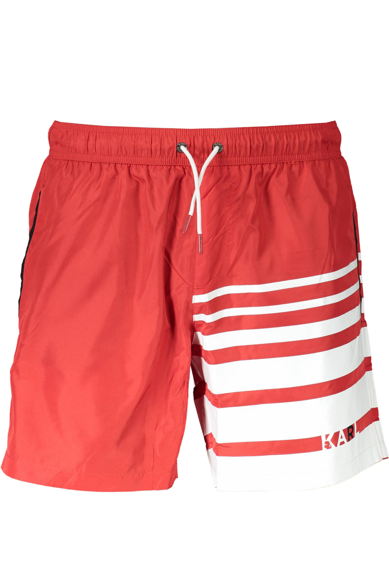 KARL LAGERFELD BEACHWEAR raudona vyriškų maudymosi šortų apačia KARL LAGERFELD BEACHWEAR raudona vyriškų maudymosi šortų apačia