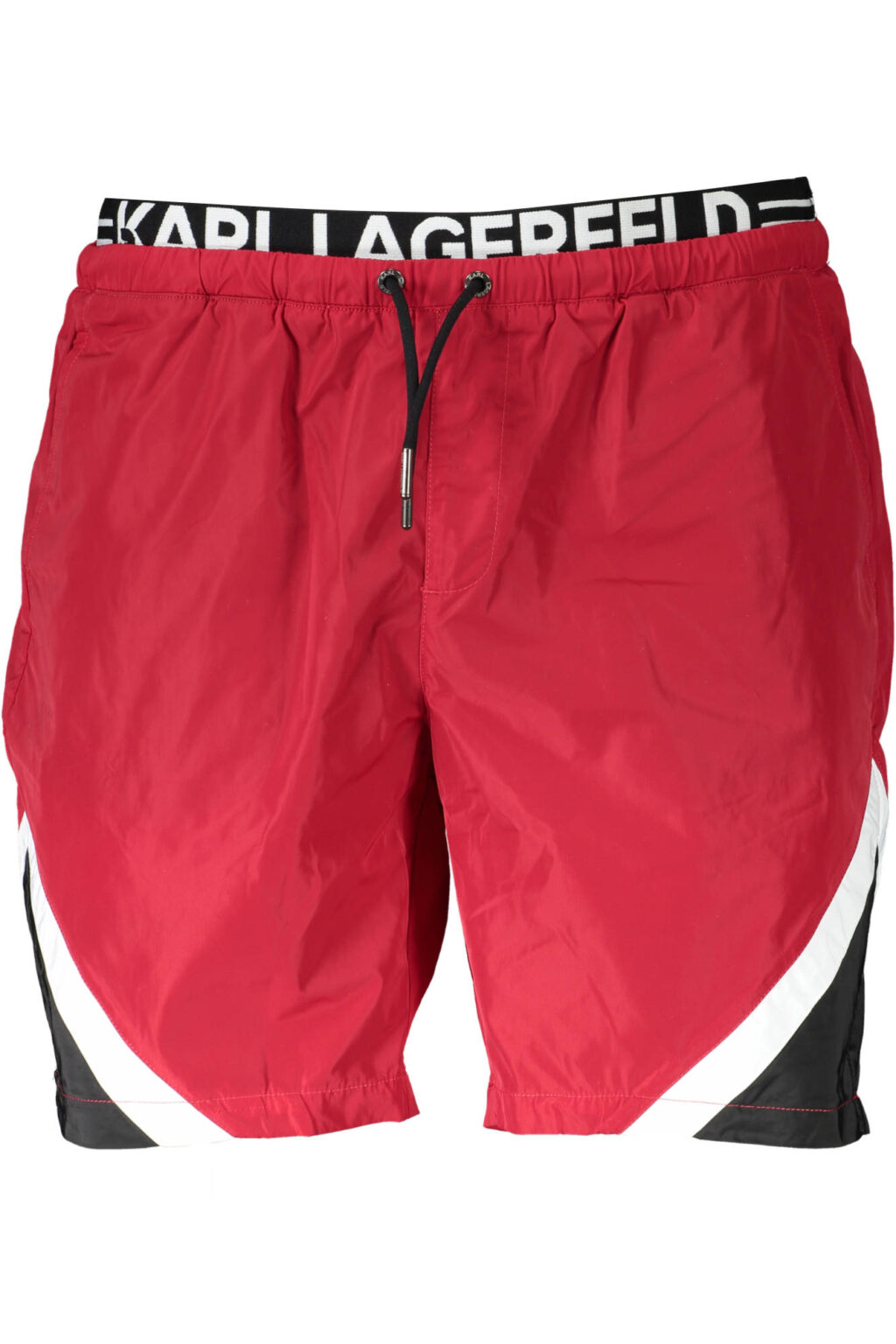 karllagerfeldbeachwearcostumepartesottouomorosso_1 KARL LAGERFELD BEACHWEAR vyriškos maudymosi trumpikės, raudonos
