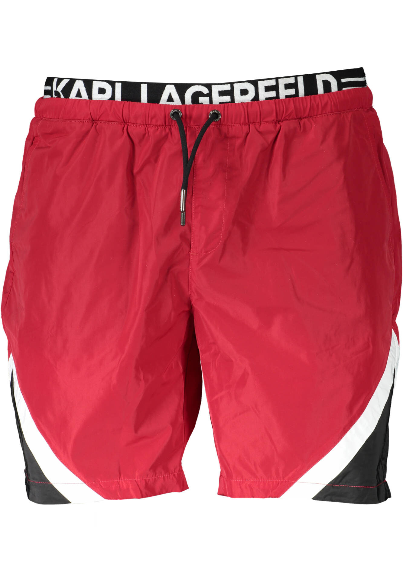 KARL LAGERFELD BEACHWEAR SWIMSUIT MEN'S BOTTOM RED