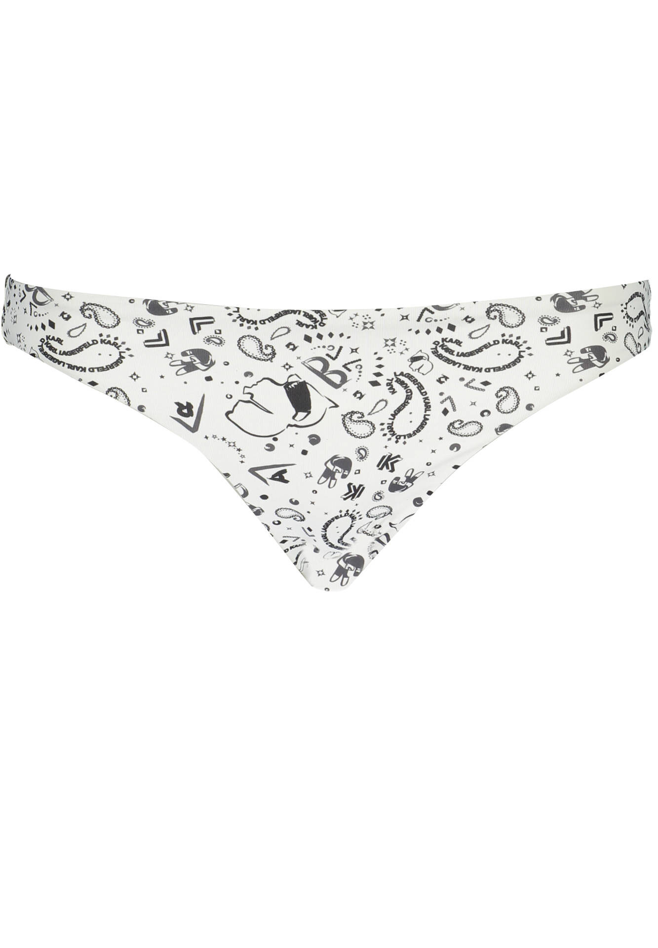 KARL LAGERFELD SWIMSUIT PART UNDER WHITE WOMAN