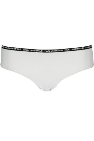 KARL LAGERFELD SWIMSUIT PART UNDER WHITE WOMAN