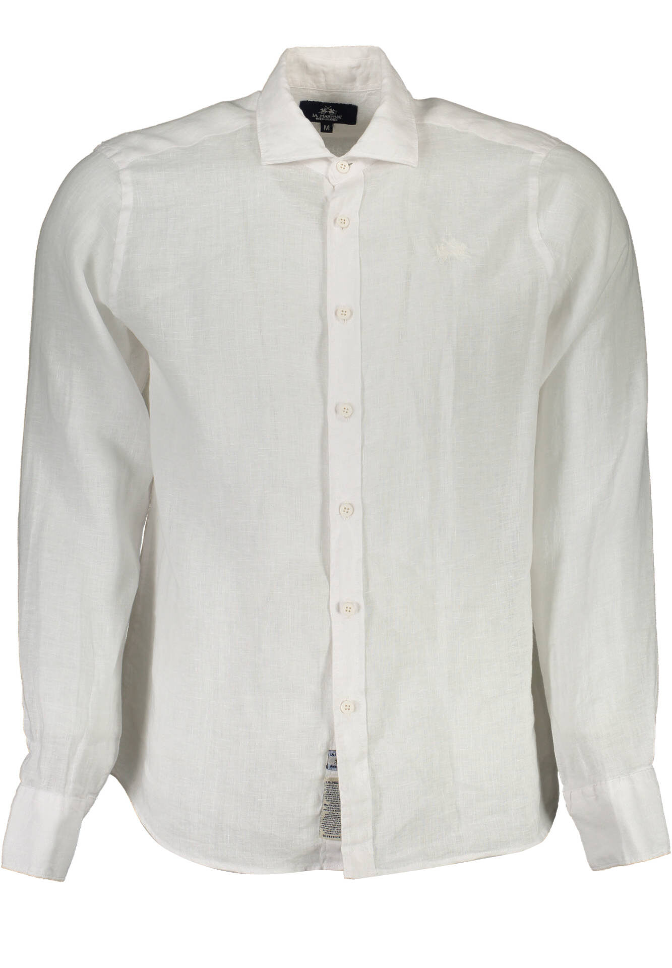 LA MARTINA MEN'S WHITE LONG SLEEVE SHIRT