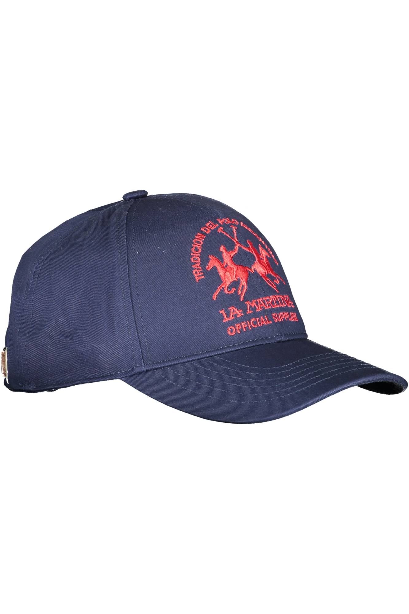 LA MARTINA BLUE MEN'S HAT LA MARTINA BLUE MEN'S HAT - Image 3