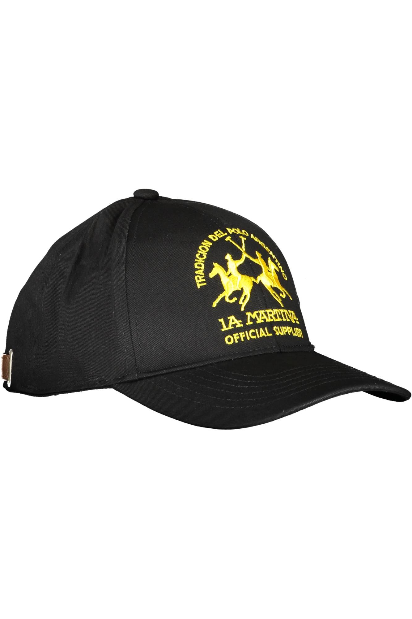 LA MARTINA BLACK MEN'S HAT LA MARTINA BLACK MEN'S HAT - Image 3