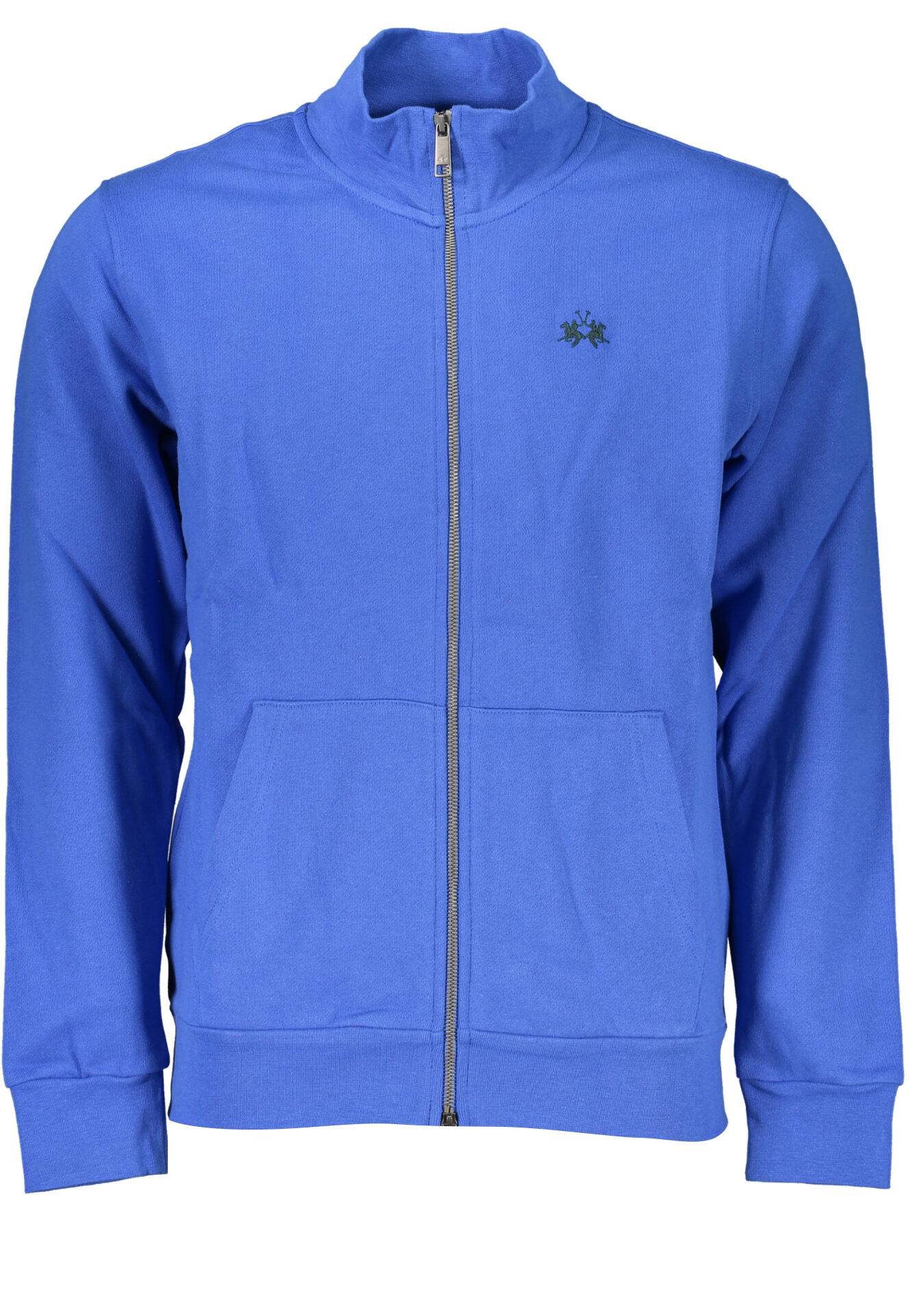 LA MARTINA MEN'S BLUE ZIP SWEATSHIRT