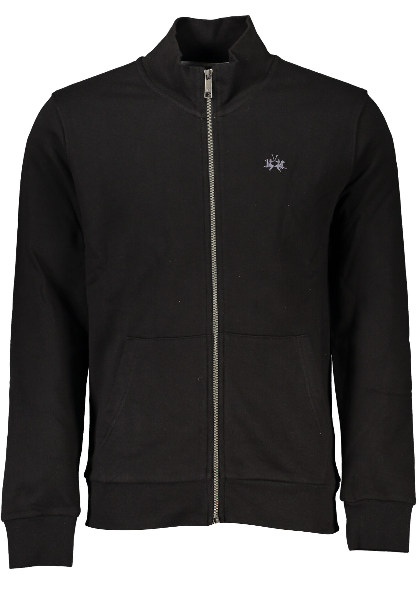 LA MARTINA MEN'S BLACK ZIP SWEATSHIRT