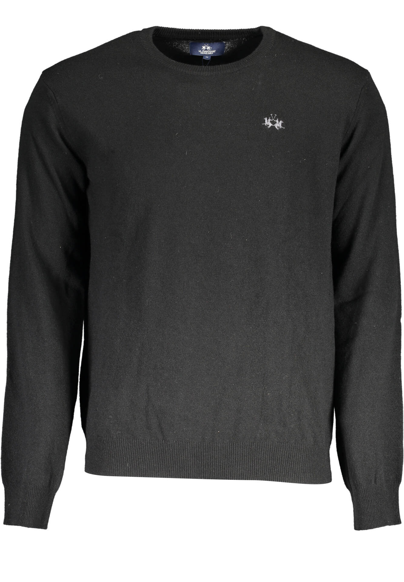LA MARTINA BLACK MAN SWEATER