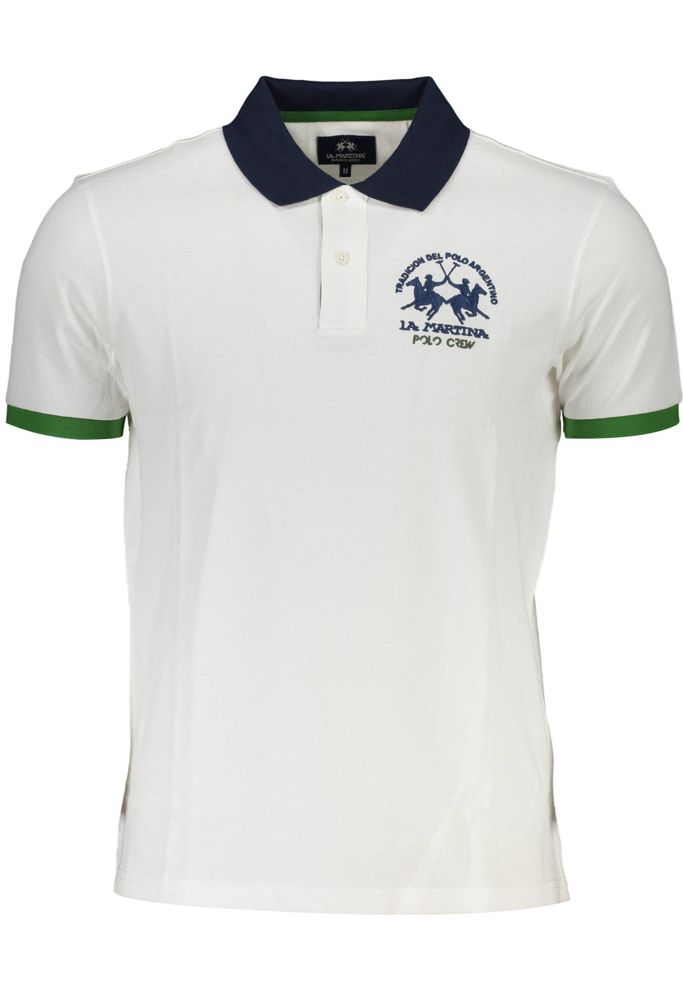 LA MARTINA MEN'S SHORT SLEEVE POLO WHITE