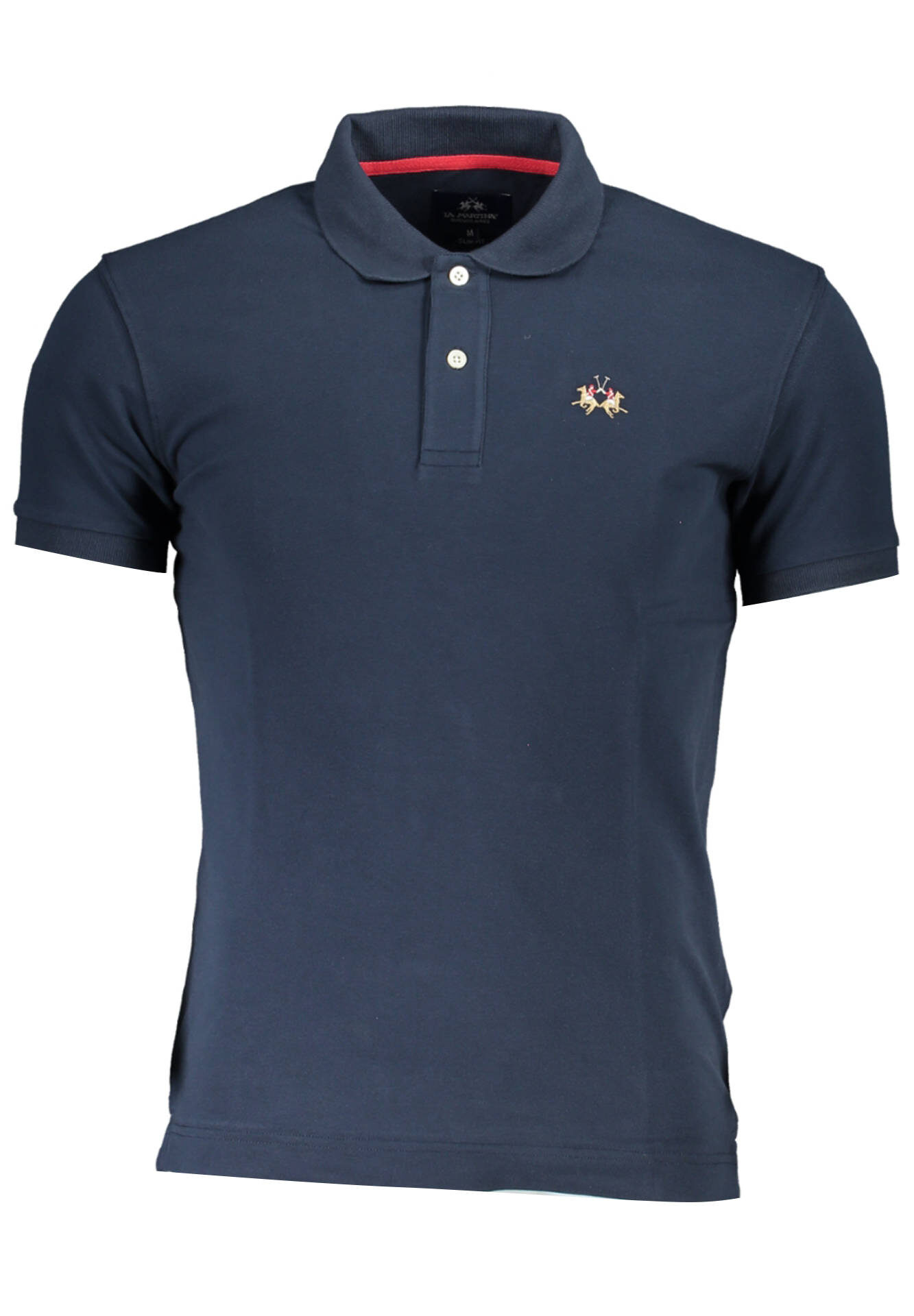 LA MARTINA MEN'S SHORT SLEEVED POLO SHIRT BLUE