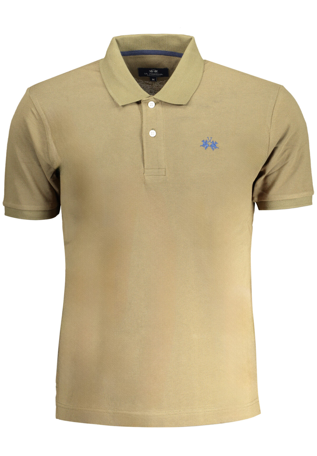 LA MARTINA MEN'S GREEN SHORT SLEEVED POLO SHIRT