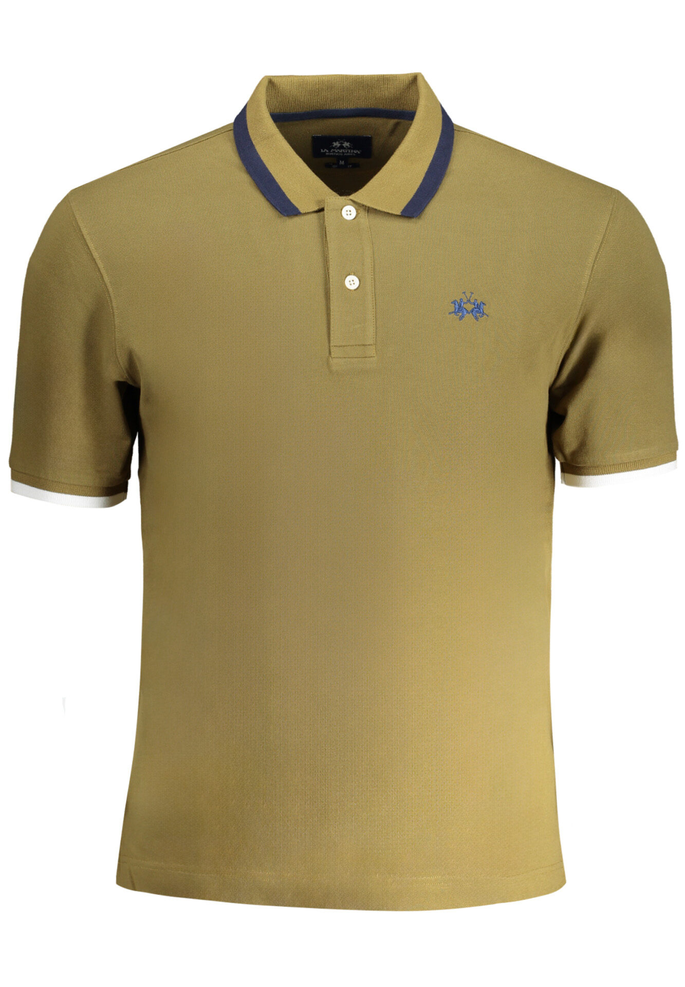 LA MARTINA MEN'S GREEN SHORT-SLEEVED POLO SHIRT