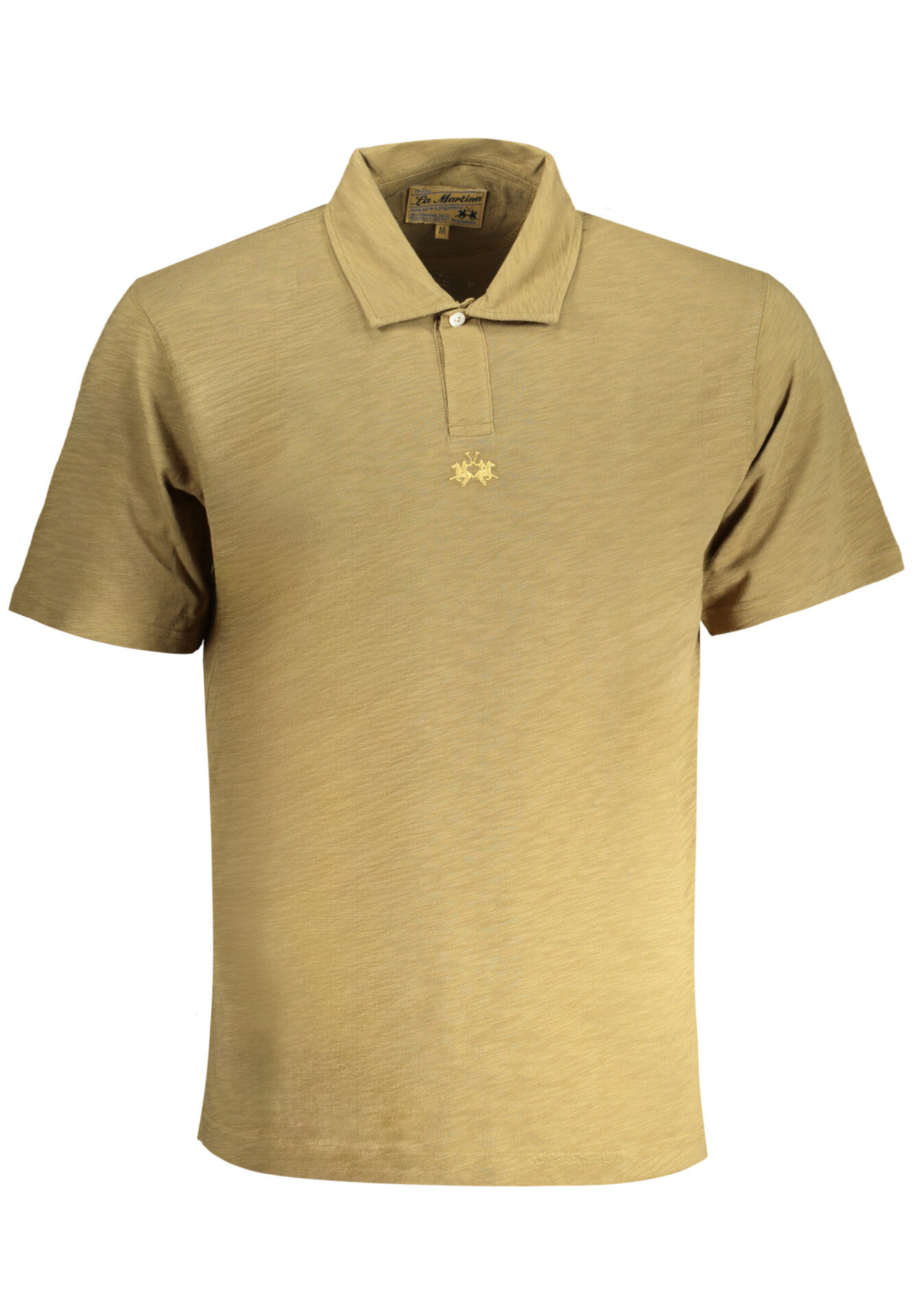 LA MARTINA MEN'S GREEN SHORT-SLEEVED POLO SHIRT
